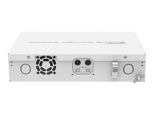 MikroTik Cloud Router Switch CRS112-8P-4S-IN - Switch - L3 - Styrt - 8 x 10/100/1000 (PoE) + 4 x SFP - stasjonær, rackmonterbar - PoE+ - DC-strøm