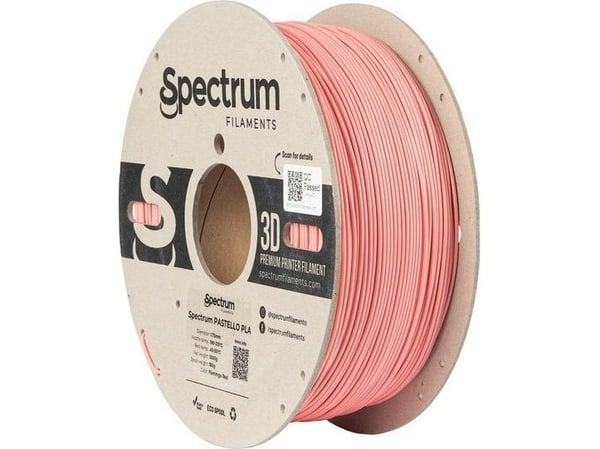Spectrum Filaments 80730 Pastello PLA-filament PLA 1,75 mm 1000 g Flamingo Red (rød, pastel) 1 stk