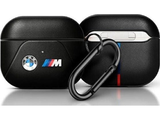 Kotelo BMW BMAP222PVTK AirPods Pro 2 (2022/2023) suojakotelo musta/musta Curved Line (kaareva linja)