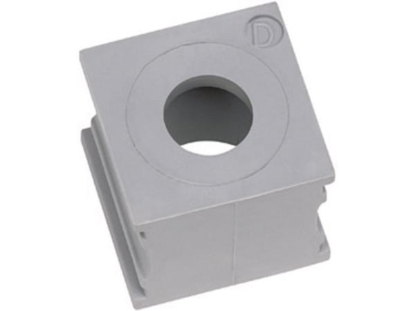 Icotek KTMB-D kabelgenomföring, klämdiameter (max.) 13 mm, elastomer, grå (1 st.)