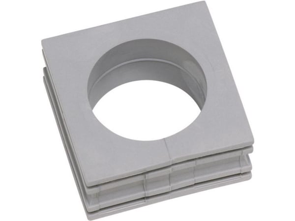 Icotek KT 25 kabelgenomföring slitsats klämmdiameter (max.) 26 mm elastomer grå 1 st
