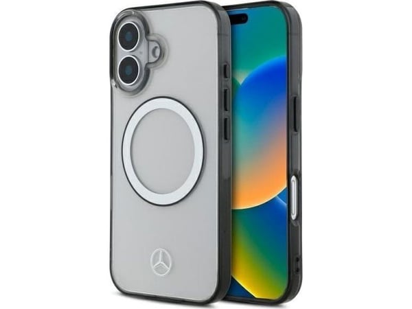Mercedes trykt logol MagSafe iPhone 16-deksel - klar