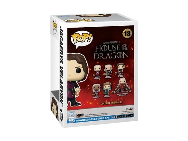 FUNKO POP! Lohikäärmeen talo: Jacaerys Velaryon, 10 cm
