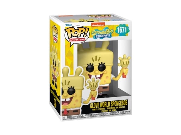 Funko POP Vinyl SpongeBob w/ Glove Light