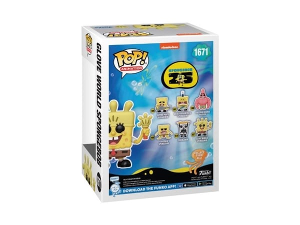 Funko POP Vinyl SpongeBob w/ Glove Light