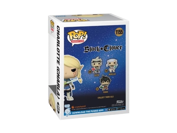 FUNKO POP Vinilinė figūrėlė: Juodas Clover - Charlotte