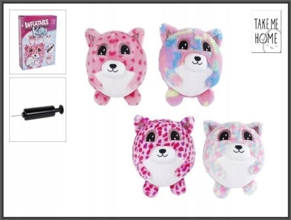 Hipo oppblåsbart kjæledyr 23 cm med pumpe 660538 98545