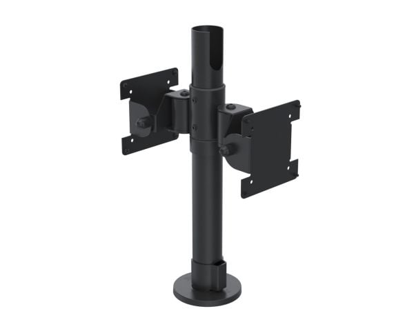 Ergonomic Solutions SpacePole POS SPV1103-FX-02, POS-montering, Svart, Metall, 75 x 75 mm, 100 x 100 mm, 27,9 cm (11")
