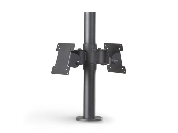 Ergonomic Solutions SpacePole POS SPV1103-FX-02, POS-montering, Svart, Metall, 75 x 75 mm, 100 x 100 mm, 27,9 cm (11")