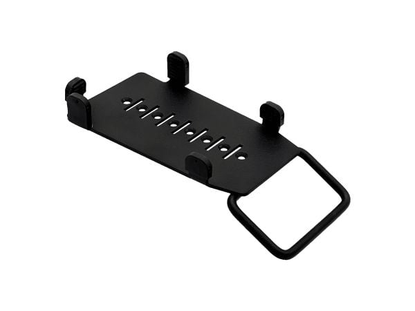SpacePole MultiGrip - bakside for montering av PIN-pad - kan monteres på stativ - hvit - for VeriFone P200, P400