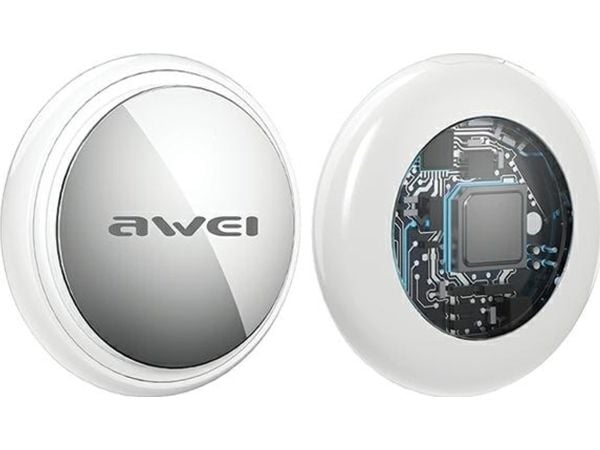 Awei anti-lost lokaliseringsenhet P50 hvit/hvit Apple Find My