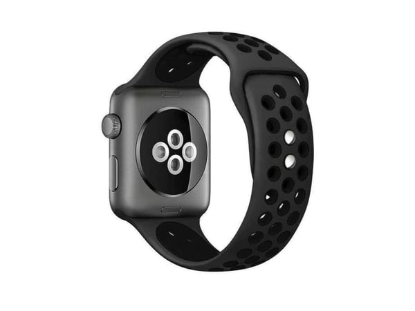 Crong Crong Duo Sport Band - Apple Watch-rem 42/44 mm (grå/svart)