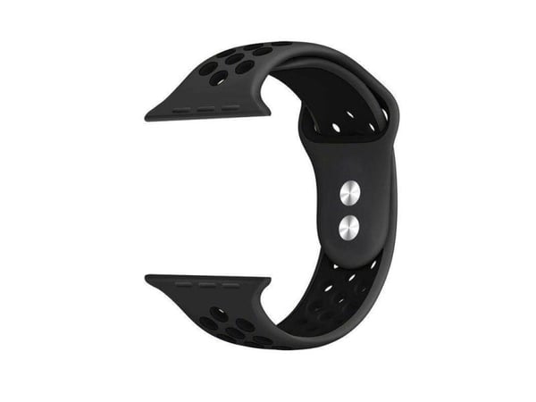 Crong Crong Duo Sport Band - Apple Watch-rem 42/44 mm (grå/svart)