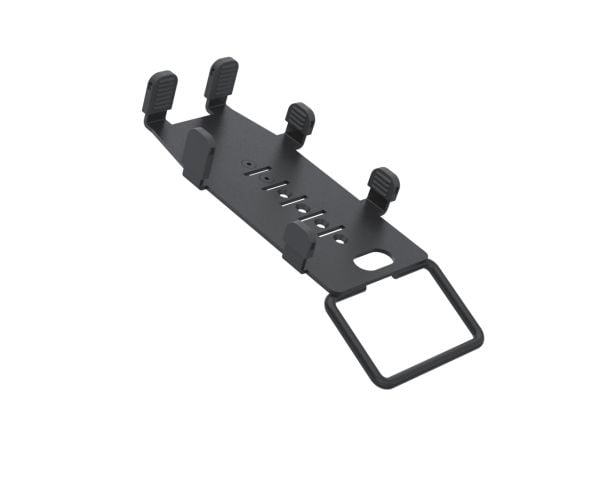 SpacePole MultiGrip - Monteringskomponent (monteringsplate) - for salgspunktterminal - uten håndtak - metall - svart