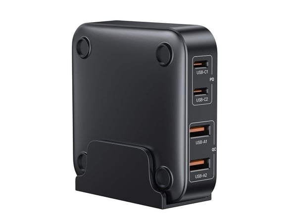 Unitek P1228A 2x USB-A 2x USB-C 5 A laturi (P1228ABK01-EU)