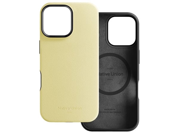 Native Union ACTCSE-LMO-NP24PM, Etui, Apple, iPhone 16 Pro Max, 17,5 cm (6.9"), Gult