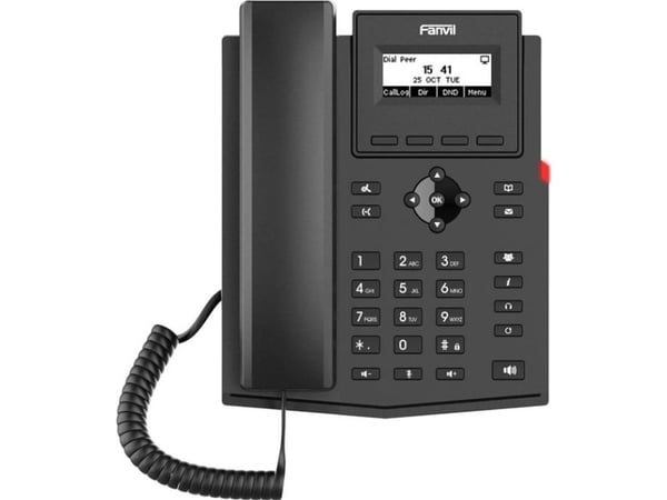 Fanvil IP-puhelin X301W musta