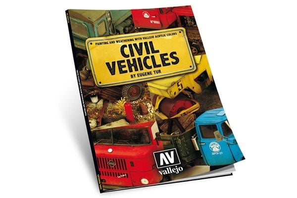 Vallejo bok: Civil Vehicles by Eugene Tur