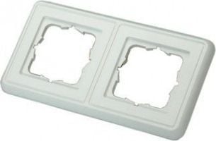 Telegärtner Double frame for AMJ/UMJ, 151 mm, 80 mm