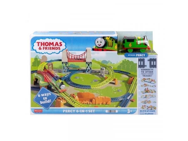 Fisher Price Thomas og vennene Peter spor 6 i 1 HHN26