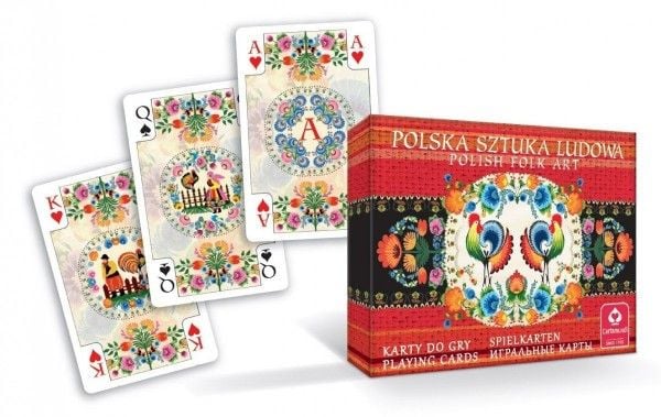 Puolalainen kansantaide Kaksoiskortit