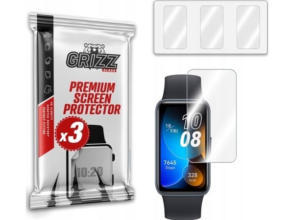 GrizzGlass hydrogel-skjermfolie GrizzGlass Hydrofilm til Huawei Band 8