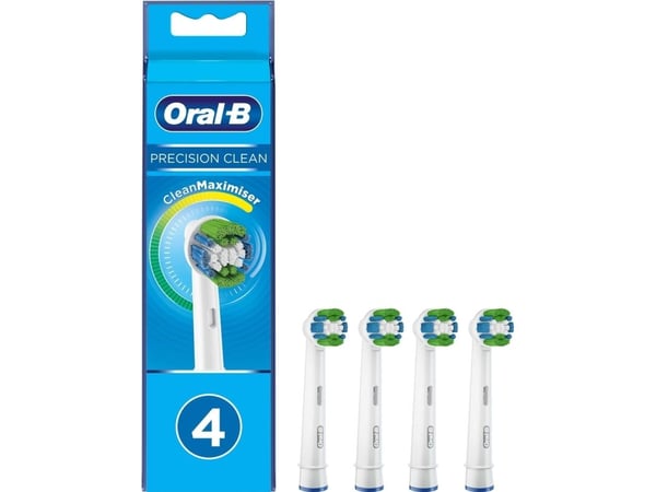 Oral-B EB 20-4/3 - Ylimääräinen hammasharjan pää - hammasharjalle (4 kpl pakkaus)