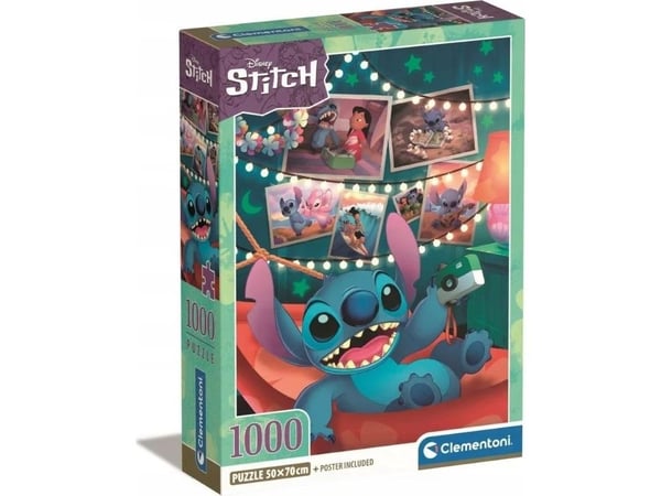 Clementoni 39793, 1000 stykker, Tegneserier, 18 år