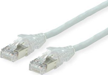 DTWYLER DTWYLER Patchkabel Cat.6A (klasse EA) S/FTP, CU 7702 flex LSOH, AMP v2, grå, 3 m