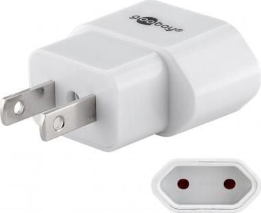 Goobay 45345, Type A, Type C (Europlug), 10 A, Hvit, CE, WEEE