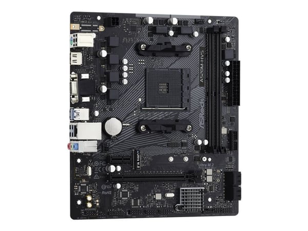 Asrock A520M-HVS, AMD, Stik AM4, 3. sukupolven AMD Ryzen™ 3, 3. sukupolven AMD Ryzen 5, 3. sukupolven AMD Ryzen™ 7, 3. sukupolven..., DDR4-SDRAM, 6...