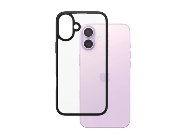 PanzerGlass ® HardCase Transparent iPhone 16 Plus, Suojus, Apple, Apple - iPhone 16 Plus, Läpinäkyvä