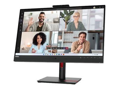 Lenovo ThinkVision T27hv-30 - LED-skjerm - 27" - 2560 x 1440 QHD - IPS - 300 cd/m² - 1000:1 - 4 ms - HDMI, DisplayPort, USB-C - høyttalere - ravnsort