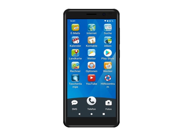 Ordissimo LeNuméro2 - 5G - dual-SIM / Sisäinen muisti 32 GB - LCD-näyttö - etukamera
