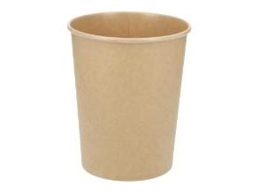 Papbæger Verive Soup-To-Go 950ml 32oz Ø115xH137mm PAP/PLA Brun,25 stk/ps - (25 stk.)
