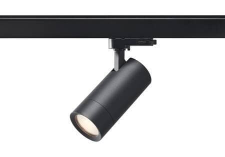 Optic Track XS 3-vaihe 36° Musta, 2700K/3000K, 9.7W, 750-770lm, Ra90, Kallistettava 90°, Käännettävä 360°, IP20. 3-vaiheinen vaihehimmennin Optic Track XS 3-vaihe 36° Musta, 2700K/3000K, 9.7W, 750-770lm, Ra90, Kallistettava 90°, Käännettävä 360°, IP20. 3-vaiheinen vaihehimmennin