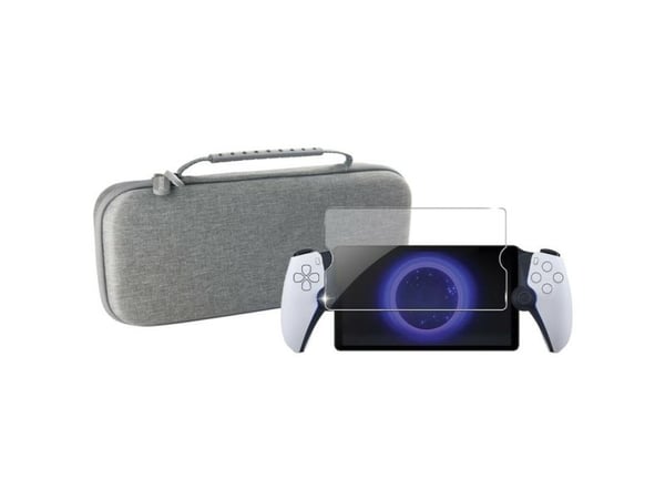 Subsonic SA5635, Veske beholder, Sony, Grå, Etylen-vinylacetat (EVA)-skum, PlayStation Portal, Slagbestandig, Ripebestandig, Sjokkresistent, Vannbe...