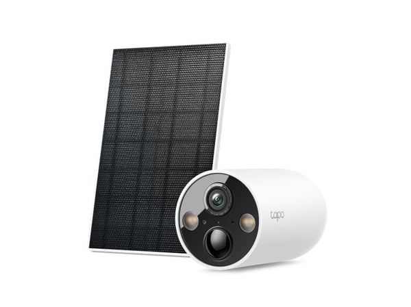 TP-Link Tapo C425 KIT, IP-sikkerhetskamera, Utendørs, Trådløs, Tak/Vegg, Hvit, Kule (form)