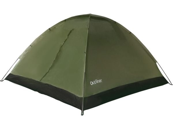 Dobbelttelt OUTLINER RD-DT02, grønt