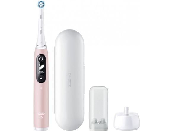 Oral-B Electric Toothbrush | iO Series 6 | Rechargeable | For adults | Number of brush heads included 1 | Number of teeth brushing modes 5 | Pink