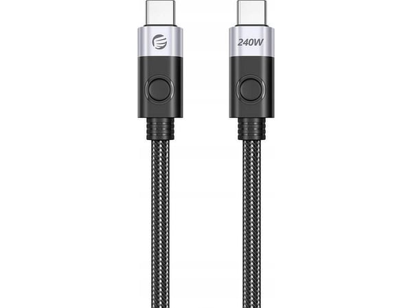 Orico USB-kabel Orico 240W USB-C til USB-C-ladekabel, 1,5 m (svart)