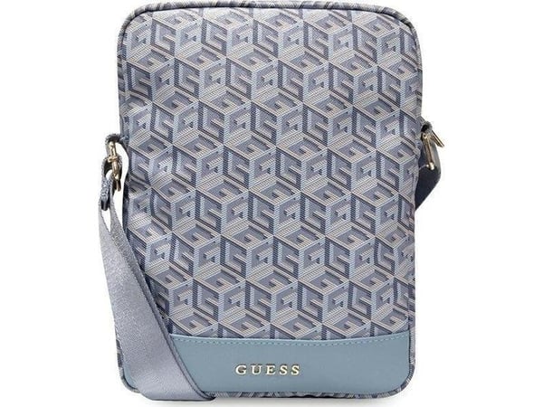 Guess etui til nettbrett Guess Torba GUTB10HGCFSEB 10" blå/blue GCube Stripe Guess etui til nettbrett Guess Torba GUTB10HGCFSEB 10" blå/blue GCube Stripe