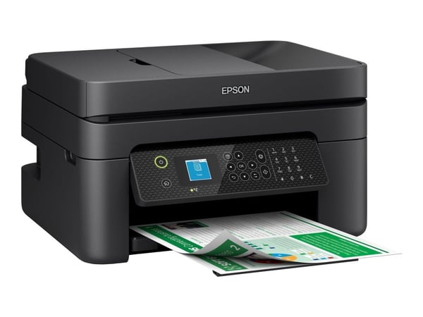 Epson WorkForce WF-2930DWF - Multifunksjonsskriver - farge - ink-jet - 216 x 297 mm (original) - A4/Letter (medie) - opp til 10 spm (trykking) - 10...