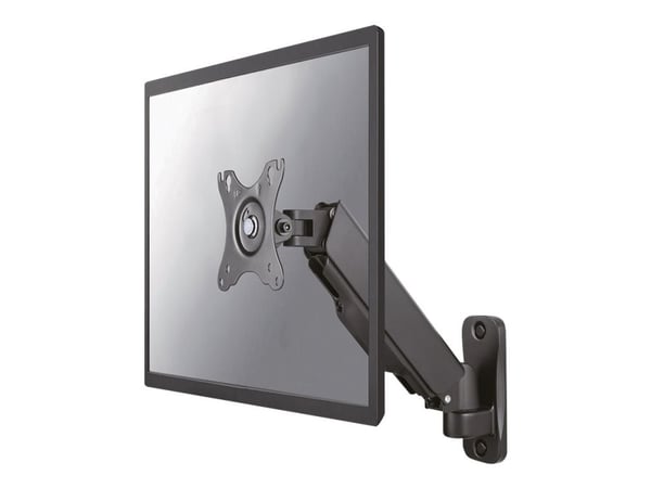 Neomounts WL70-440BL11 - Monteringssats - fullständig rörelse - för TV - svart - skärmstorlek: 17"-32" - väggmonterbar