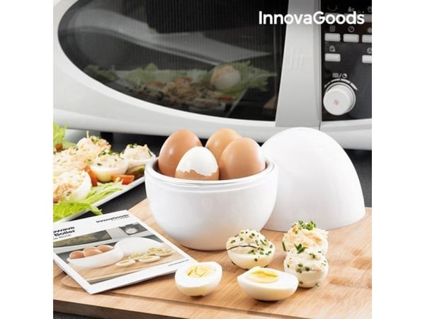 InnovaGoods Mikrobølgeovn Mikrobølgeovn Eggkoker med oppskrifter Boilegg InnovaGoods Bb_V0101051 (Refurbished A) InnovaGoods Mikrobølgeovn Mikrobølgeovn Eggkoker med oppskrifter Boilegg InnovaGoods Bb_V0101051 (Refurbished A)