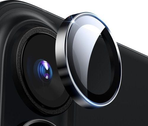 esr Armorite, Apple, iPhone 16 / 16 Plus, Slagbestandig, Ripebestandig, Svart, Gjennomsiktig, 1 stykker