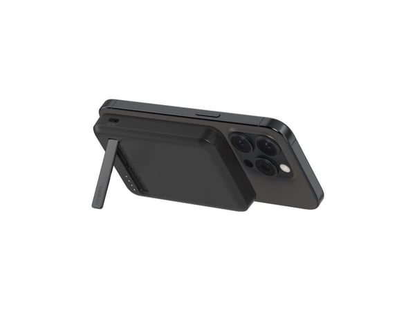 Belkin - Trådløs nødlader - magnetisk med Qi2 - 8000 mAh - 15 watt - Fast Charge (USB-C) - på kabel: USB-C - svart Belkin - Trådløs nødlader - magnetisk med Qi2 - 8000 mAh - 15 watt - Fast Charge (USB-C) - på kabel: USB-C - svart