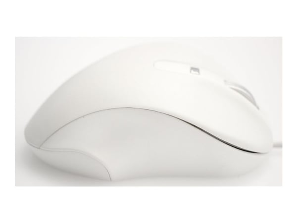 Matias - Mus - PBT plastic - 4 knapper - kablet - USB-A - hvit
