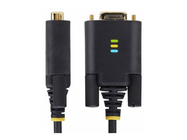 StarTech.com 1P6FFCN-USB-SERIAL, musta, 2 m, USB A-tyyppi, DB-9, Uros, Naaras