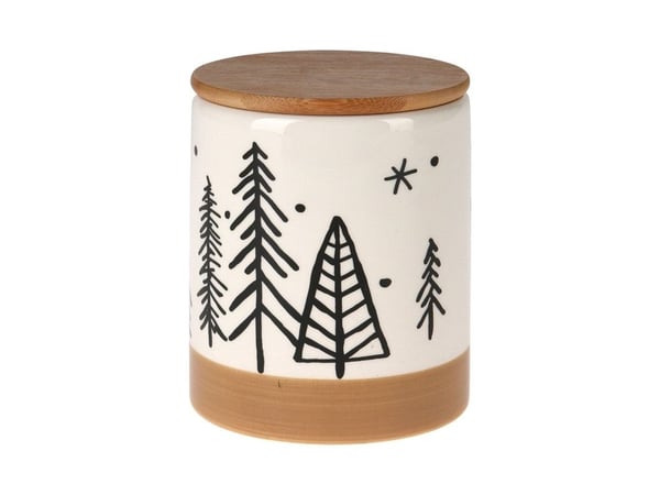 JAR STORAGEXMAS TREE 12CM